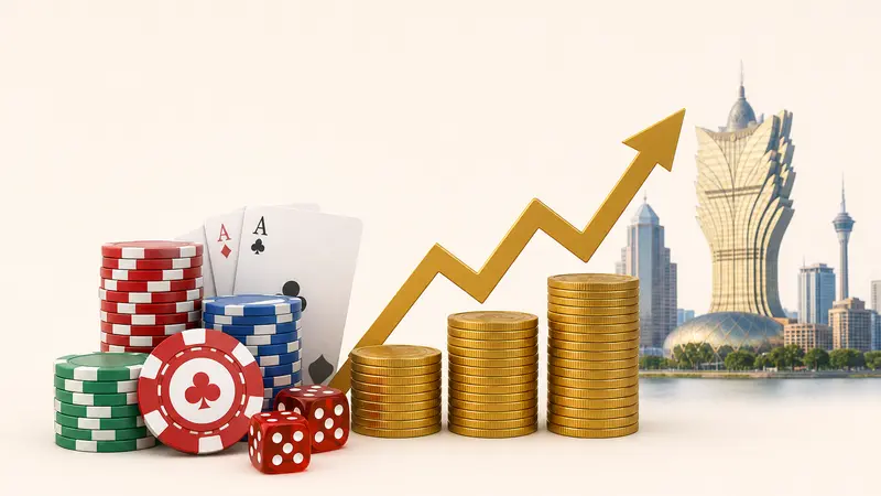 Pendapatan Kasino Macau Juli Naik Dibanding Juni, Meski Turun Tahunan